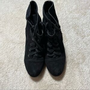 JustFab Black Booties